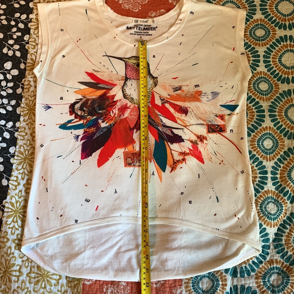 Hummingbird graphic tee - Picture 5 of 5